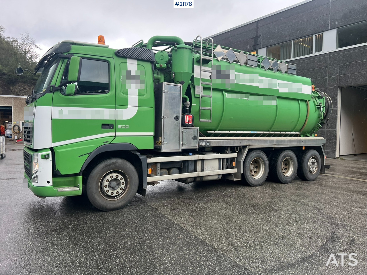 Leasing de Volvo fh500 8x4 Slamsuger m/ 2010 Inter consult påbygg Volvo fh500 8x4 Slamsuger m/ 2010 Inter consult påbygg: foto 9