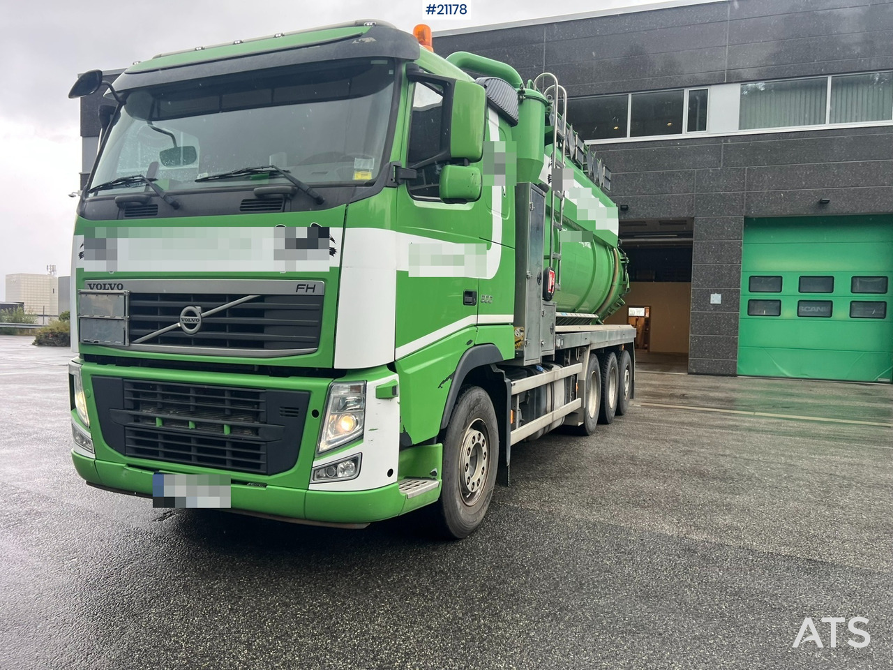 Leasing de Volvo fh500 8x4 Slamsuger m/ 2010 Inter consult påbygg Volvo fh500 8x4 Slamsuger m/ 2010 Inter consult påbygg: foto 12