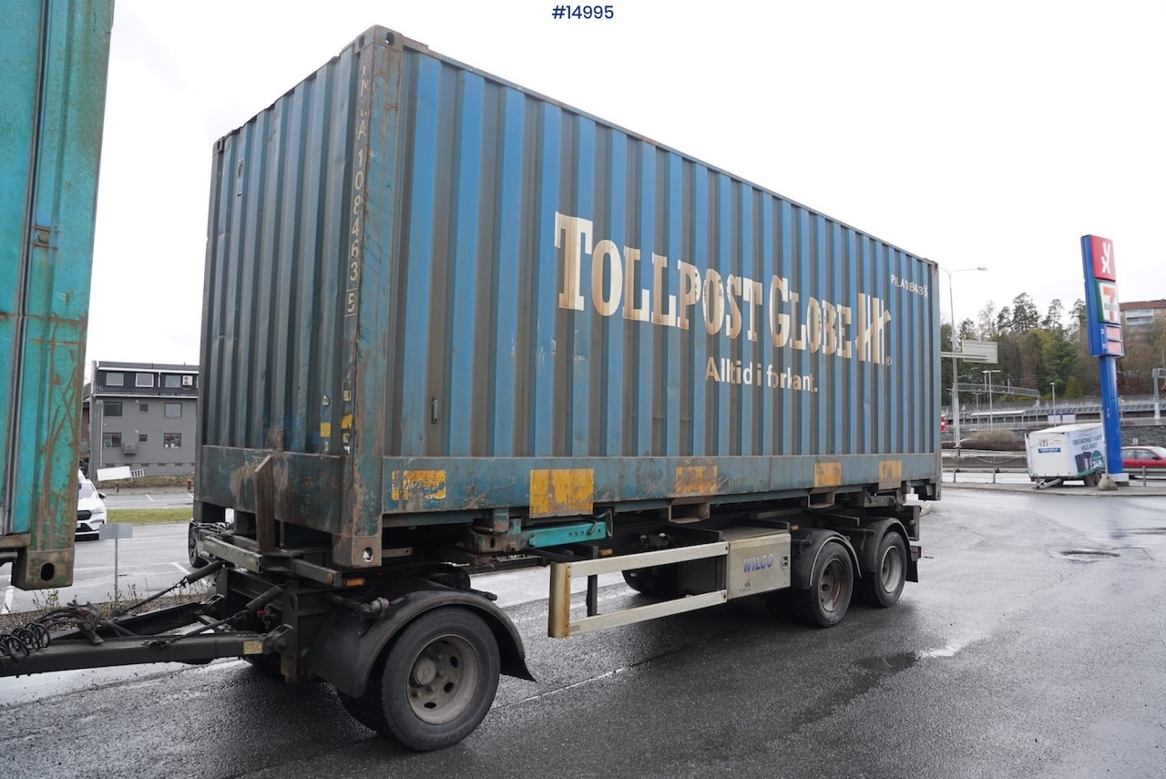 Wilco Containerslep - Remolque caja cerrada: foto 1 Wilco Containerslep - Remolque caja cerrada: foto 1