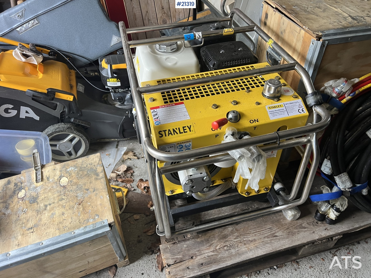 Sp400 Hydraulisk splitter - Equipo de construcción: foto 3 Sp400 Hydraulisk splitter - Equipo de construcción: foto 3