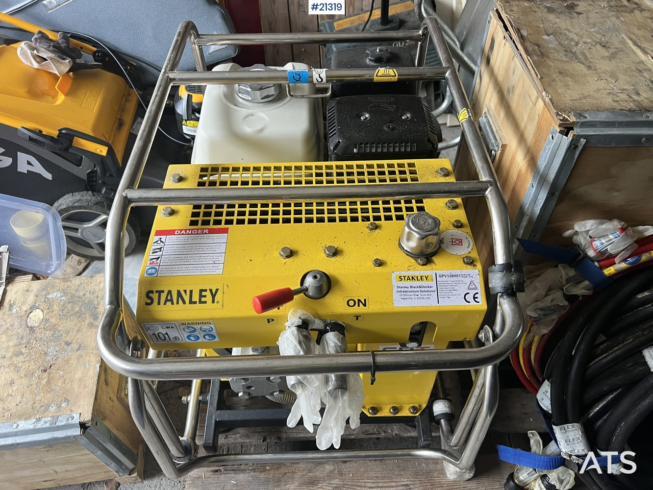 Sp400 Hydraulisk splitter - Equipo de construcción: foto 4 Sp400 Hydraulisk splitter - Equipo de construcción: foto 4