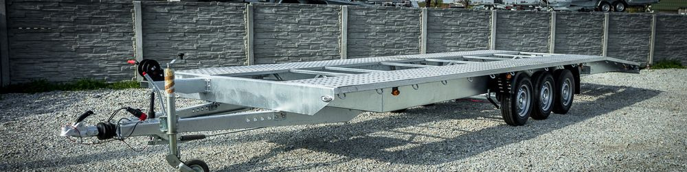 Niewiadów fabrycznie nowa LAWETA Indiana, bardzo solidna! 8,00m! - Remolque portavehículos: foto 2 Niewiadów fabrycznie nowa LAWETA Indiana, bardzo solidna! 8,00m! - Remolque portavehículos: foto 2