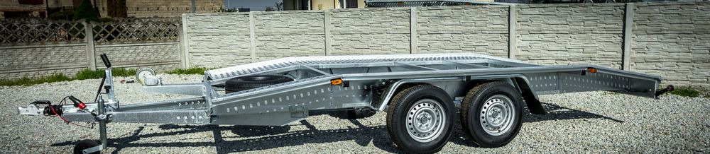 Niewiadów nowa LAWETA typu szwajcarka 4,50M!! - Remolque portavehículos: foto 2 Niewiadów nowa LAWETA typu szwajcarka 4,50M!! - Remolque portavehículos: foto 2