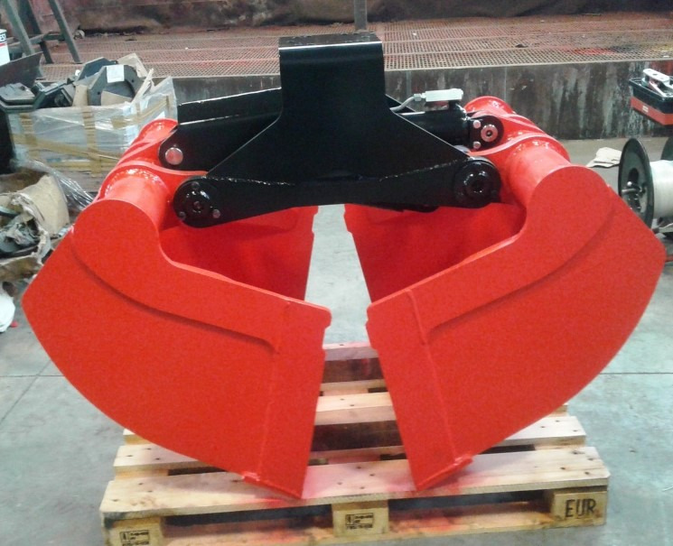 Clamshell bucket for digging BV-M 400 - Cuchara de mordazas para Grúa para camión: foto 2 Clamshell bucket for digging BV-M 400 - Cuchara de mordazas para Grúa para camión: foto 2