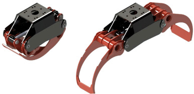 Pinza de manipulación para Grúa para camión nuevo LOG GRAB PF-M 36: foto 1