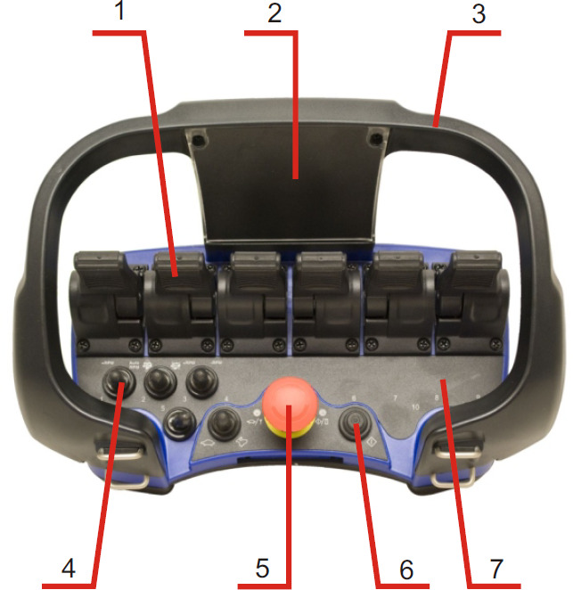 Spring switch with rubber protection Scanreco RC400 - Sistema eléctrico para Grúa para camión: foto 1 Spring switch with rubber protection Scanreco RC400 - Sistema eléctrico para Grúa para camión: foto 1