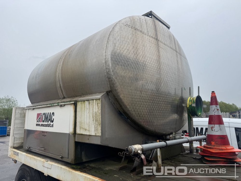 1988 JUMBO TV280C Tri-axle Split Spreader Trailer, Watertank, Hatz 1D41C engine, Conveyorbelt (Dutch Export Docs. Available) - Remolque isotérmico: foto 4 1988 JUMBO TV280C Tri-axle Split Spreader Trailer, Watertank, Hatz 1D41C engine, Conveyorbelt (Dutch Export Docs. Available) - Remolque isotérmico: foto 4
