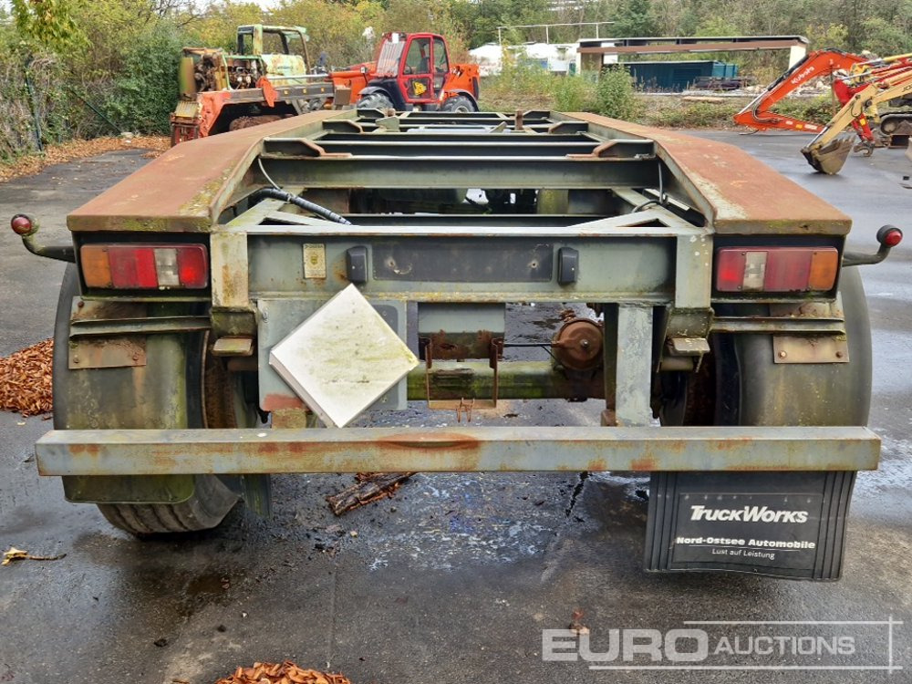 1992 RCA1850-65HE Twin Axle Container Trailer, max.18000 kg (German Reg. Docs. Available) - Remolque multilift/ Portacontenedores de cadenas: foto 4 1992 RCA1850-65HE Twin Axle Container Trailer, max.18000 kg (German Reg. Docs. Available) - Remolque multilift/ Portacontenedores de cadenas: foto 4