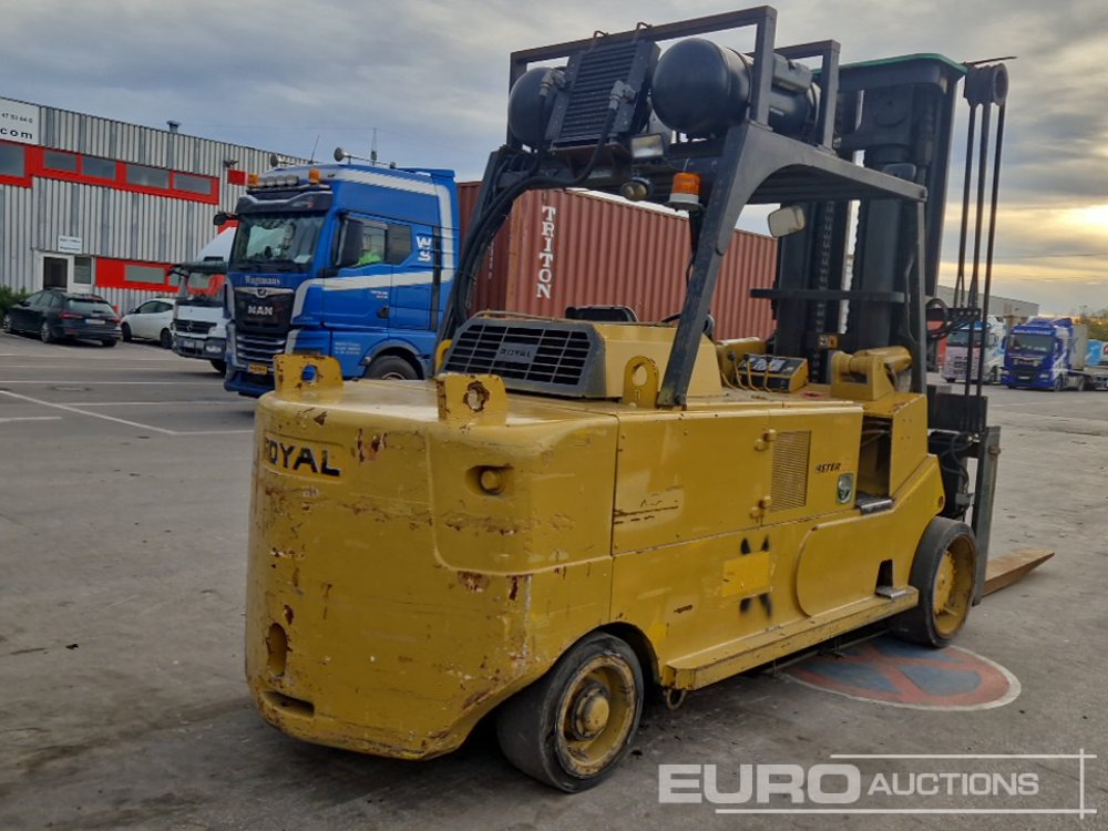 1999 ROYAL T400C Gas Forklift, 2 Stage Mast, Fork Positioner, Sideshift, Forks - Carretilla elevadora: foto 5 1999 ROYAL T400C Gas Forklift, 2 Stage Mast, Fork Positioner, Sideshift, Forks - Carretilla elevadora: foto 5