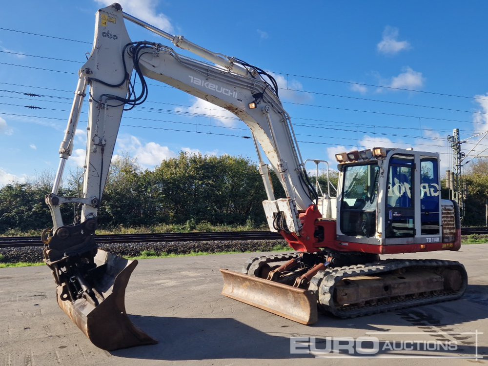 2006 Takeuchi TB1140 - Excavadora de cadenas: foto 1 2006 Takeuchi TB1140 - Excavadora de cadenas: foto 1
