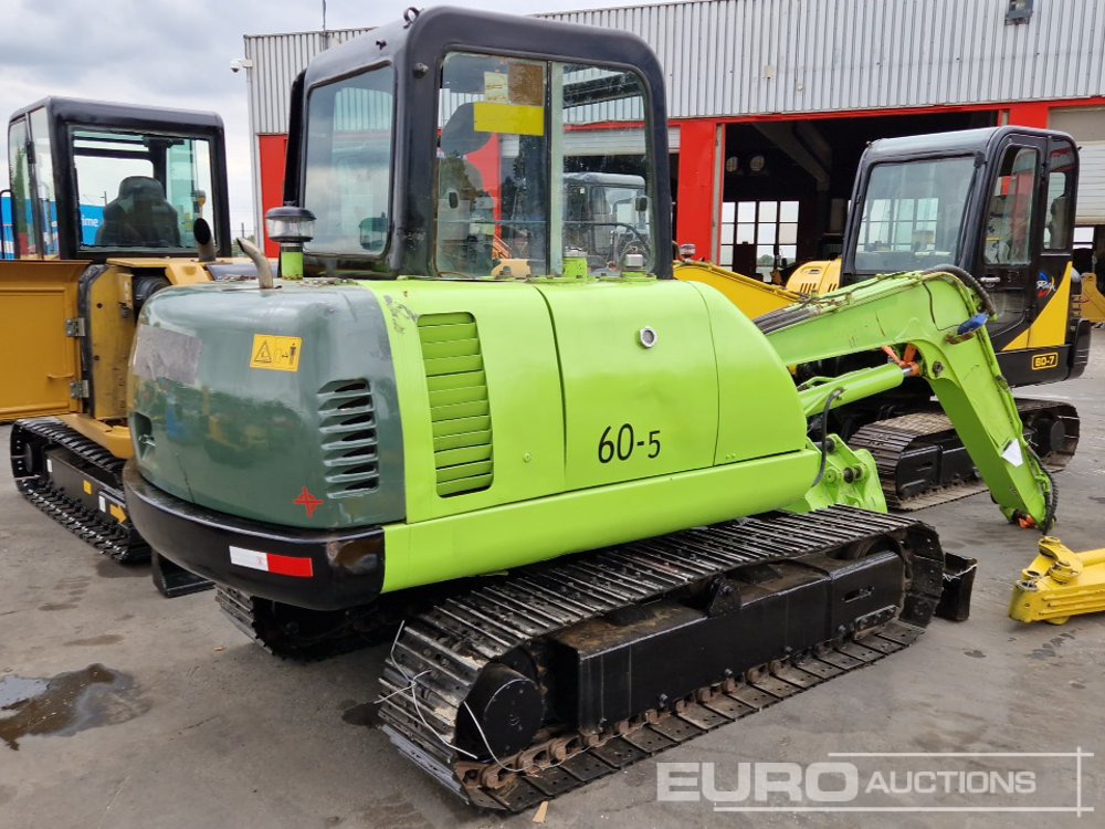 2007 Hyundai R60-5 - Miniexcavadora: foto 1 2007 Hyundai R60-5 - Miniexcavadora: foto 1