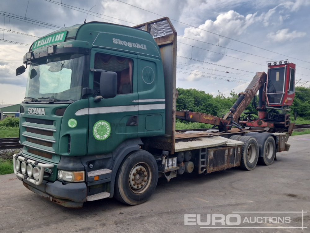 2007 Scania R560 6X4 - Camión caja abierta, Camión grúa: foto 1 2007 Scania R560 6X4 - Camión caja abierta, Camión grúa: foto 1