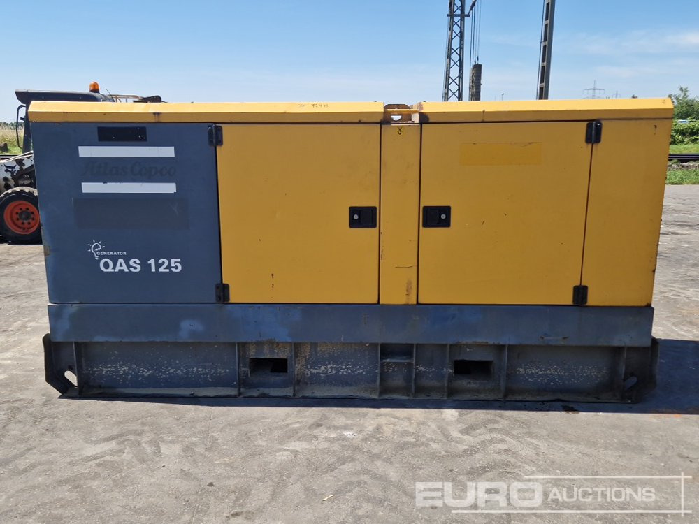 2009 Atlas Copco QAS125 - Generador industriale: foto 5 2009 Atlas Copco QAS125 - Generador industriale: foto 5