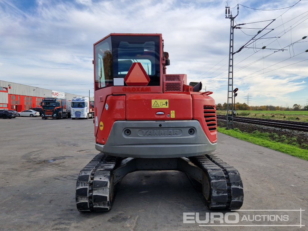 2012 Yanmar ViO80-U - Miniexcavadora: foto 4 2012 Yanmar ViO80-U - Miniexcavadora: foto 4