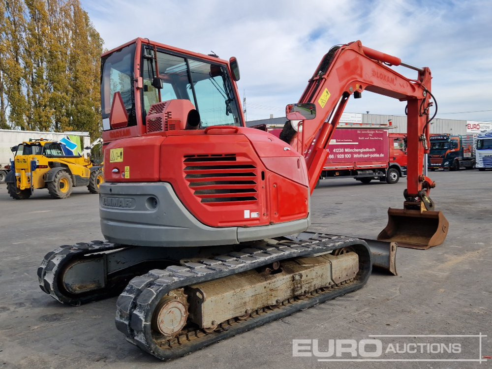 2012 Yanmar ViO80-U - Miniexcavadora: foto 5 2012 Yanmar ViO80-U - Miniexcavadora: foto 5