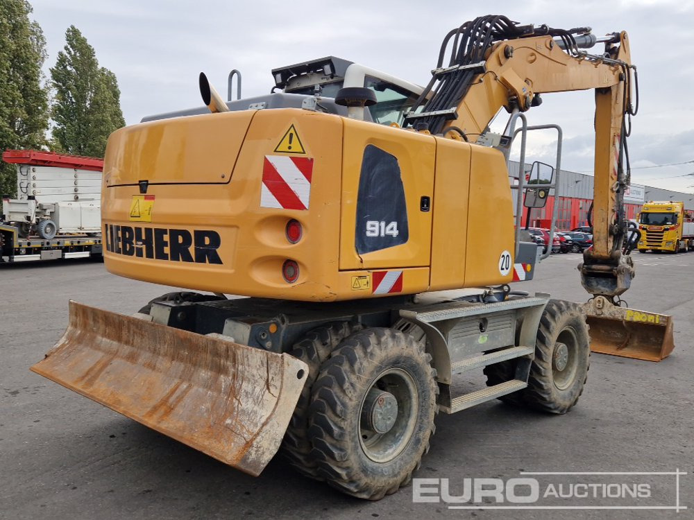 2013 Liebherr A914 - Excavadora de ruedas: foto 5 2013 Liebherr A914 - Excavadora de ruedas: foto 5