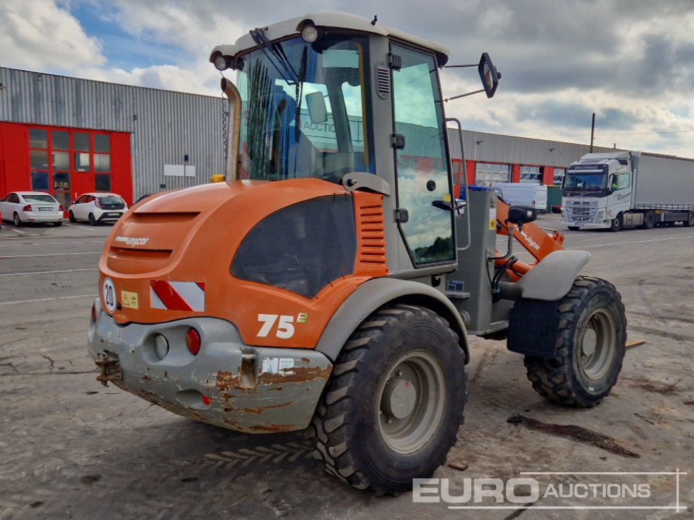 2014 Atlas Weycor 75E - Cargadora de ruedas: foto 5 2014 Atlas Weycor 75E - Cargadora de ruedas: foto 5