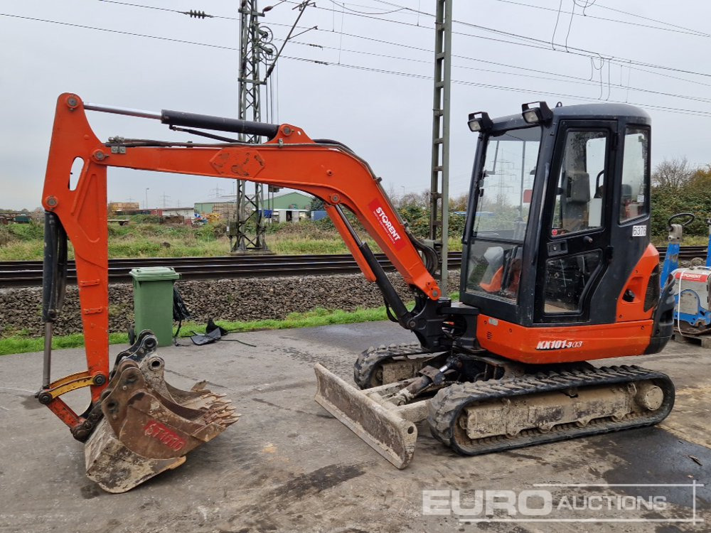 2014 Kubota KX101-3 A3 - Miniexcavadora: foto 1 2014 Kubota KX101-3 A3 - Miniexcavadora: foto 1