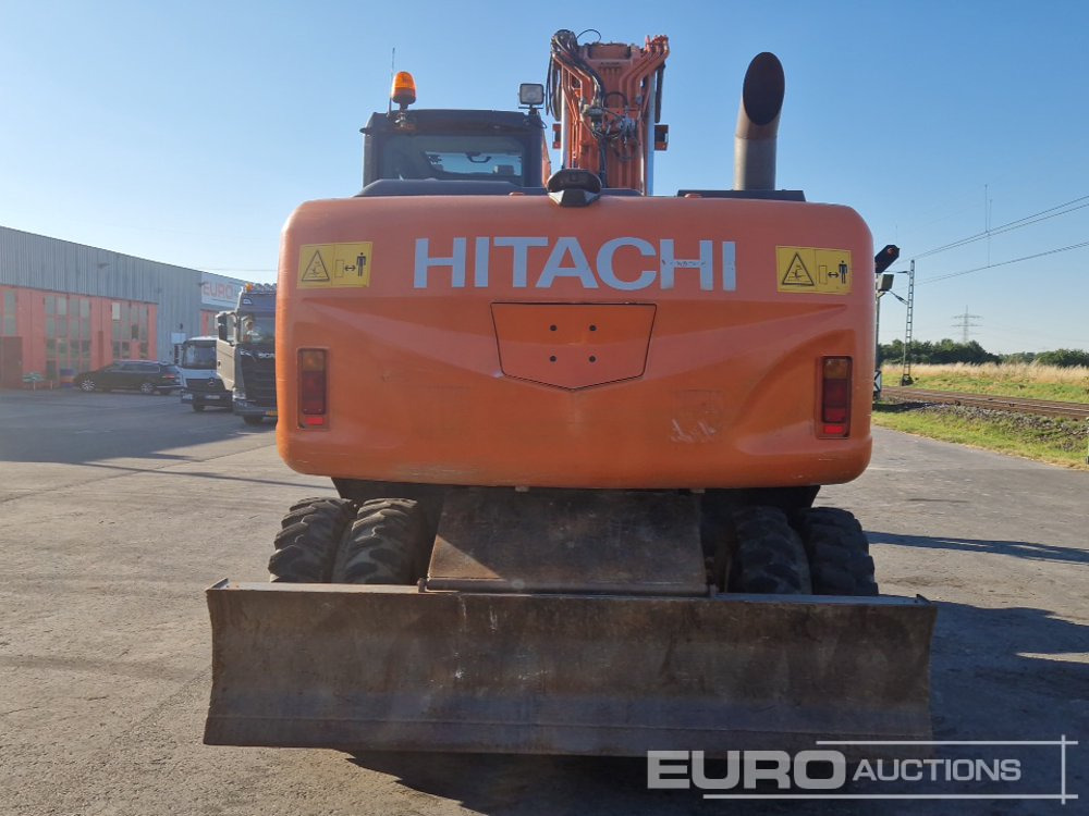 2015 Hitachi ZX190W-5B - Excavadora de ruedas: foto 4 2015 Hitachi ZX190W-5B - Excavadora de ruedas: foto 4
