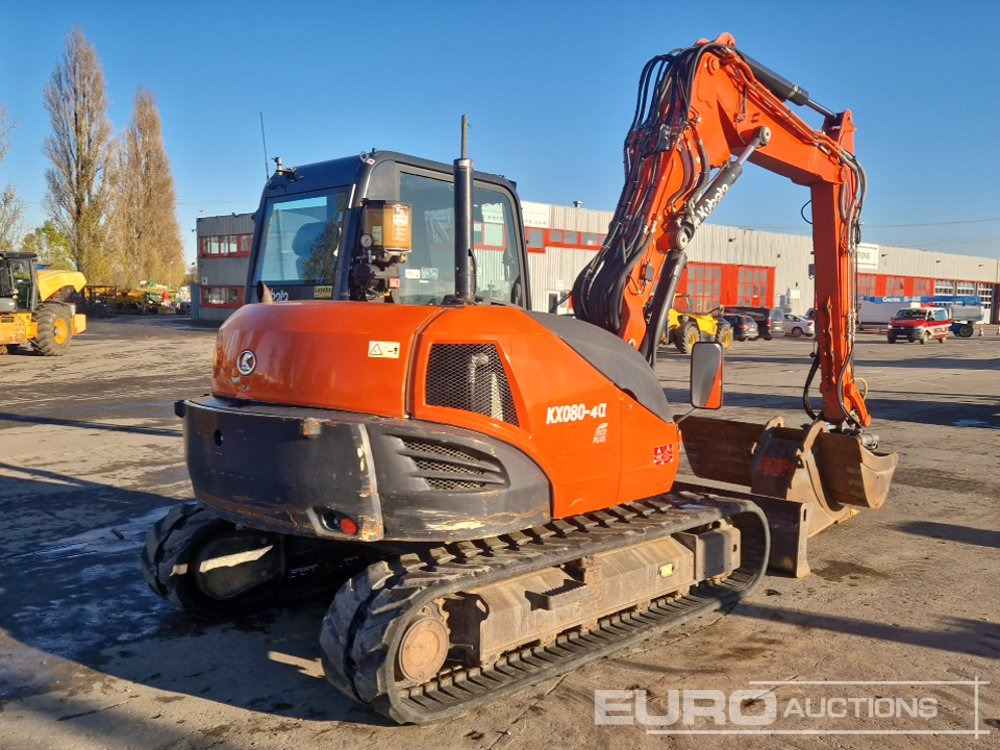 2016 Kubota KX080-4 - Miniexcavadora: foto 5 2016 Kubota KX080-4 - Miniexcavadora: foto 5