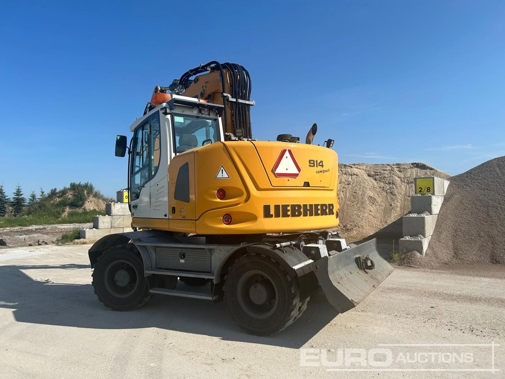 2016 Liebherr A914 Compact - Excavadora de ruedas: foto 4 2016 Liebherr A914 Compact - Excavadora de ruedas: foto 4