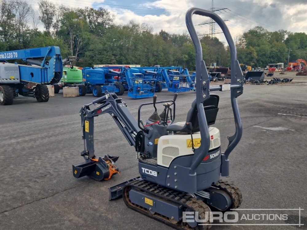2017 Schaeff TC08 - Miniexcavadora: foto 3 2017 Schaeff TC08 - Miniexcavadora: foto 3