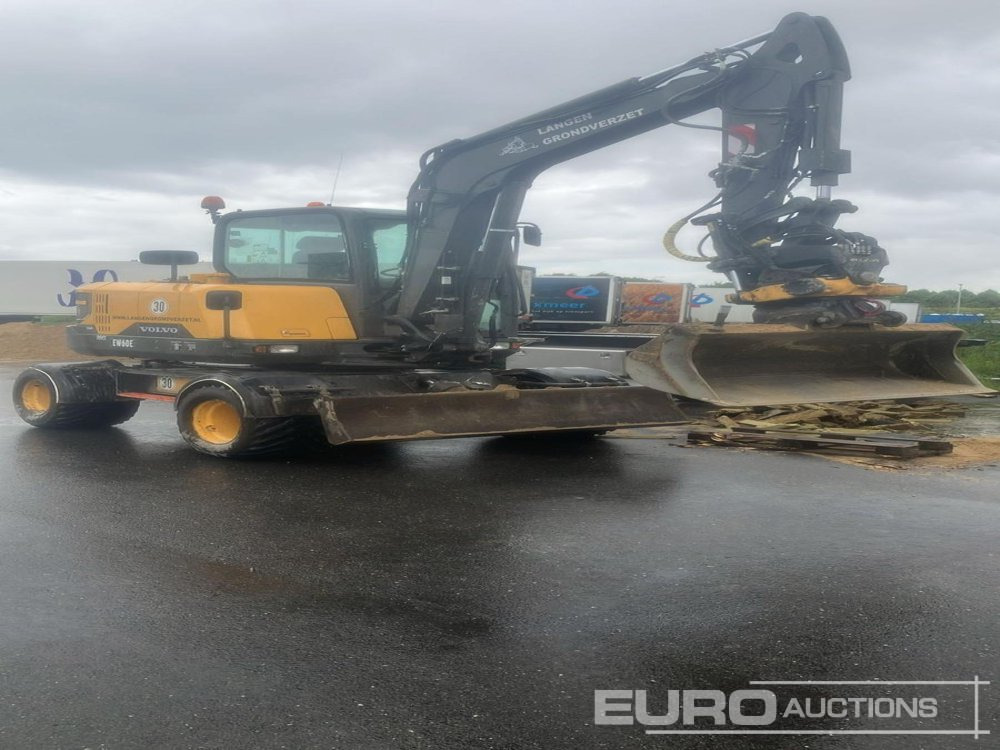 2017 Volvo EW60E - Excavadora de ruedas: foto 2 2017 Volvo EW60E - Excavadora de ruedas: foto 2