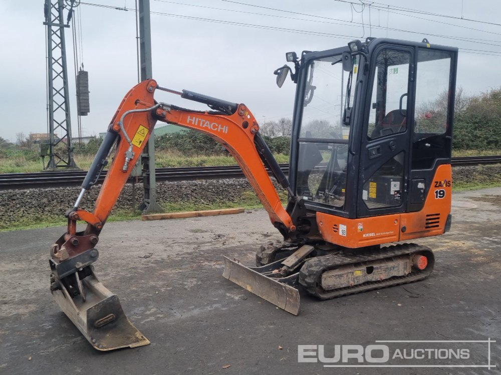 2019 Hitachi ZX19-5A CR - Miniexcavadora: foto 1 2019 Hitachi ZX19-5A CR - Miniexcavadora: foto 1