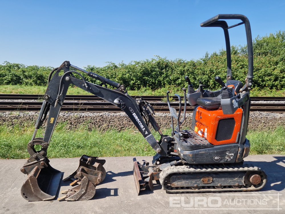 2020 Eurocomach Rubber Tracks, Blade, Offset, QH, Piped, 3 Buckets, Expanding Undercarriage, Roll Bar - Miniexcavadora: foto 2 2020 Eurocomach Rubber Tracks, Blade, Offset, QH, Piped, 3 Buckets, Expanding Undercarriage, Roll Bar - Miniexcavadora: foto 2
