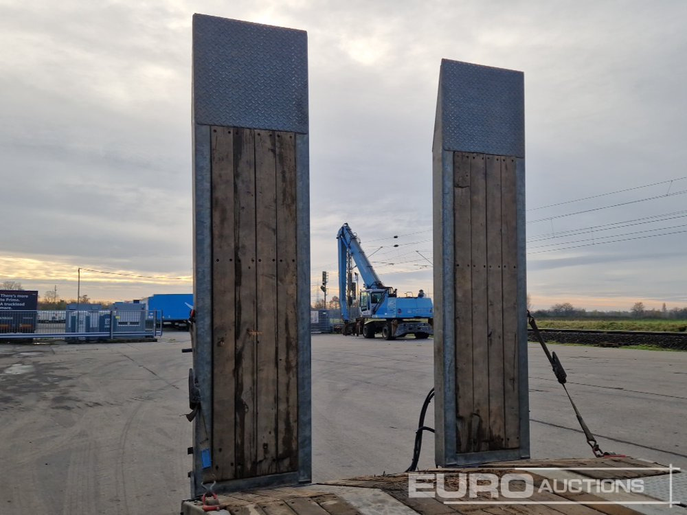 Semirremolque góndola rebajadas 2020 Moeslein TTA 21T Twin Axle Low Loader Trailer, Loading Ramps: foto 13