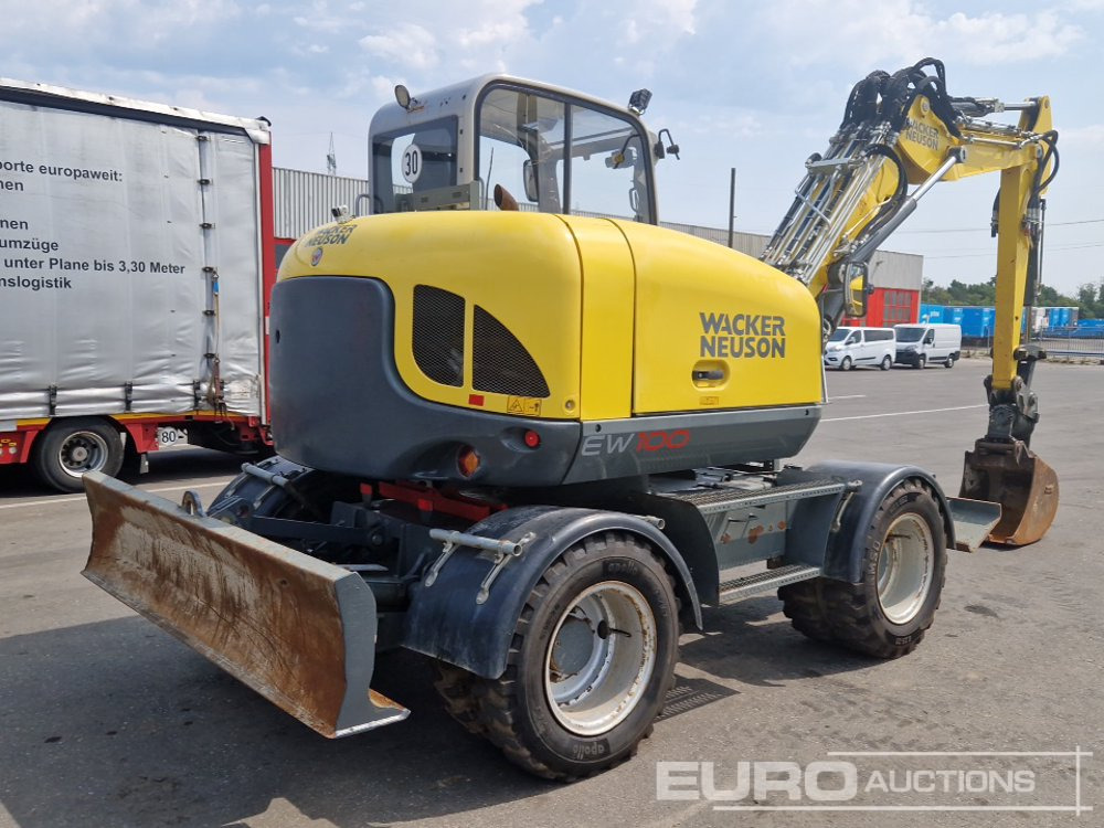 2020 Wacker Neuson EW100 - Excavadora de ruedas: foto 5 2020 Wacker Neuson EW100 - Excavadora de ruedas: foto 5