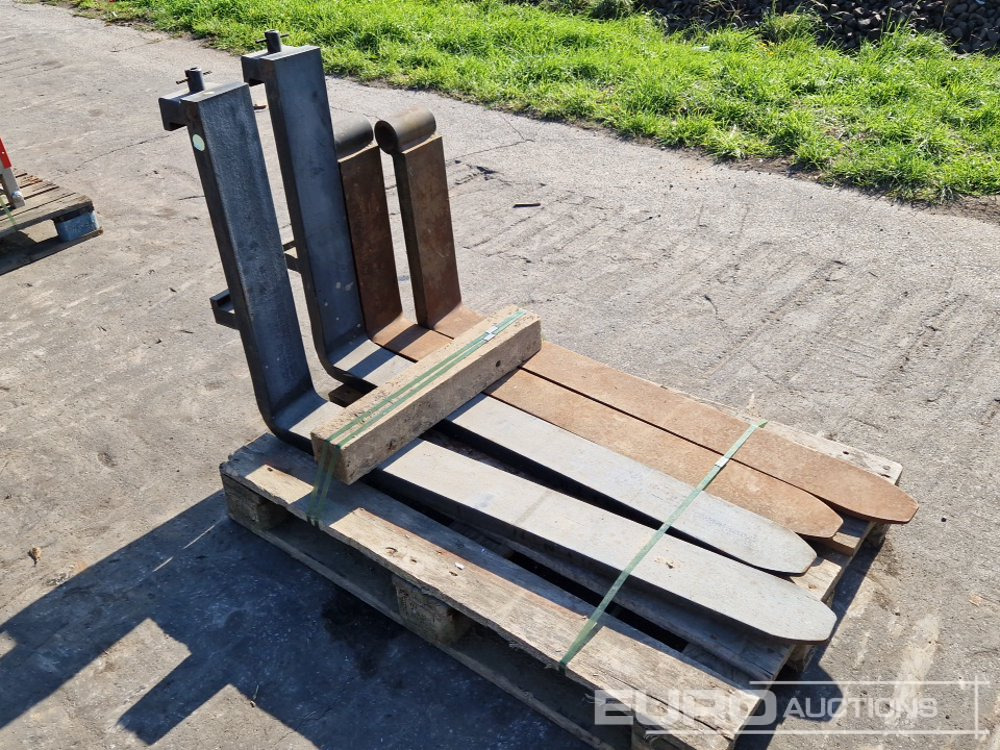 Pallet of Forks to suit Forklift (2 of) Forks to suit Telehandler (2 of) - Equipo de manutención: foto 4 Pallet of Forks to suit Forklift (2 of) Forks to suit Telehandler (2 of) - Equipo de manutención: foto 4