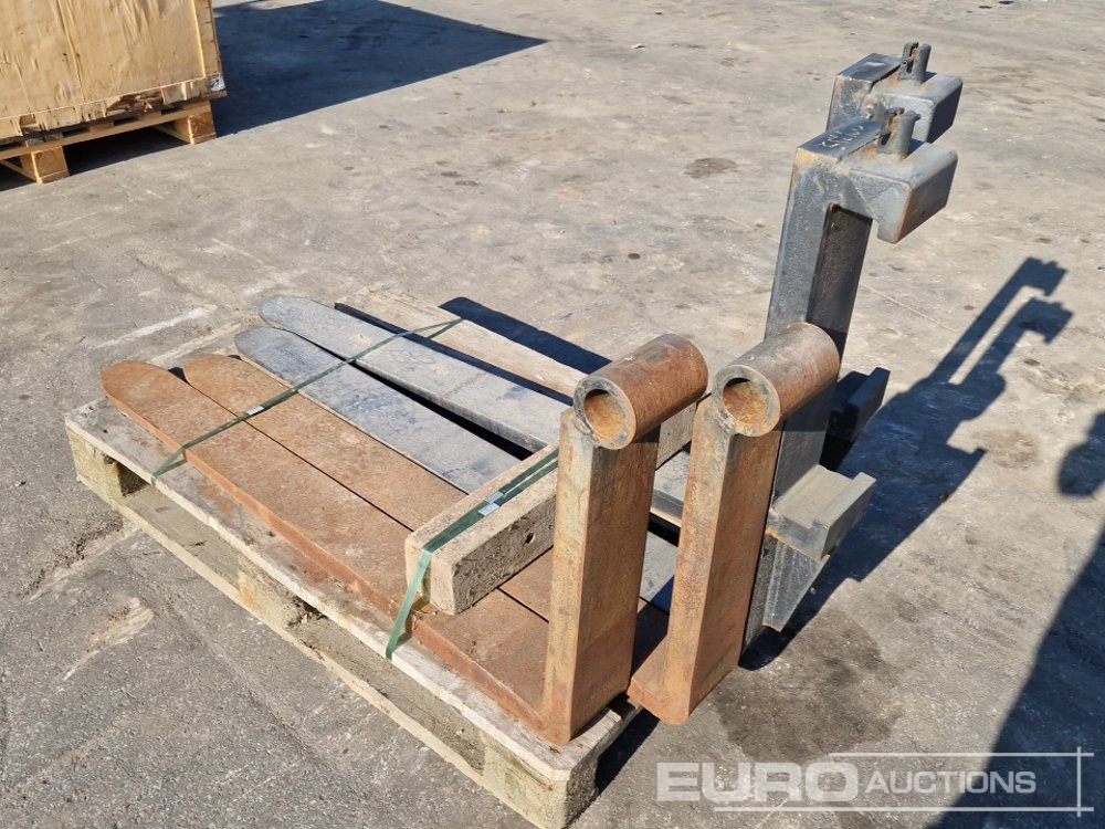Pallet of Forks to suit Forklift (2 of) Forks to suit Telehandler (2 of) - Equipo de manutención: foto 2 Pallet of Forks to suit Forklift (2 of) Forks to suit Telehandler (2 of) - Equipo de manutención: foto 2