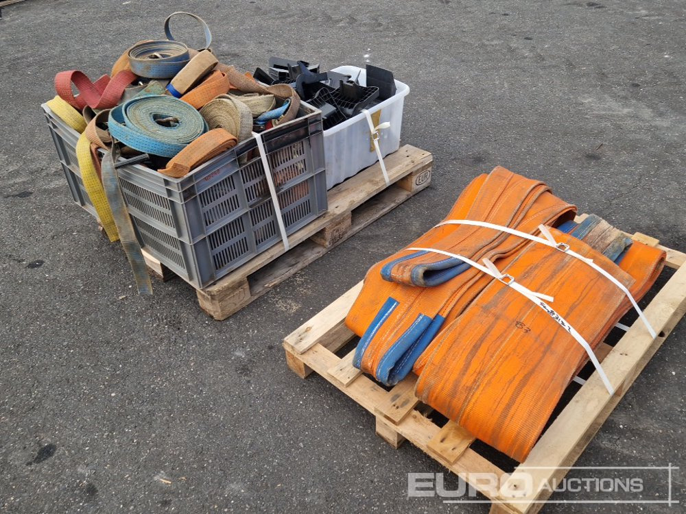 Pallet of Ratchet Straps, Heavy Duty Lifting Slings - Equipo de manutención: foto 2 Pallet of Ratchet Straps, Heavy Duty Lifting Slings - Equipo de manutención: foto 2