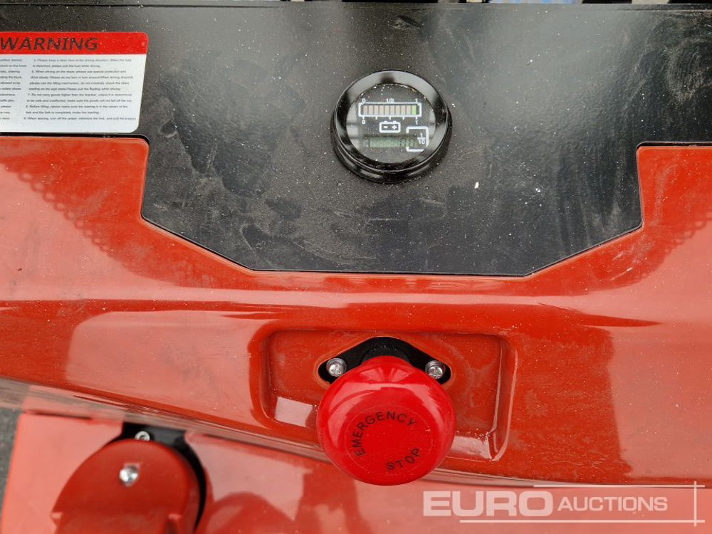 Equipo de manutención Unused 1500kg Walk Behind Electric Pallet Truck: foto 9