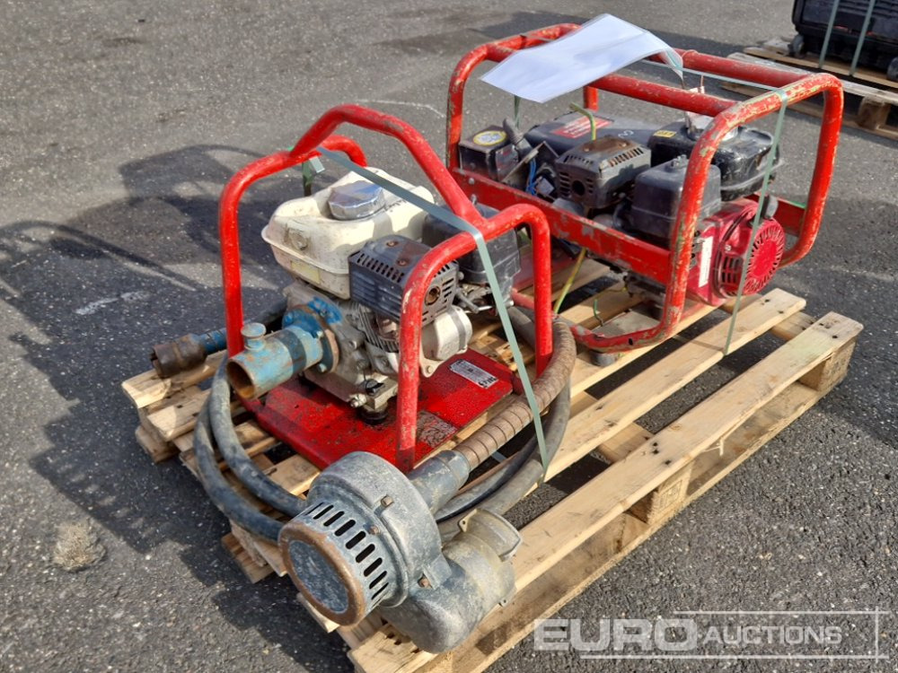 Generator + Petrol Drive Unit / Water Pump - Generador industriale: foto 2 Generator + Petrol Drive Unit / Water Pump - Generador industriale: foto 2