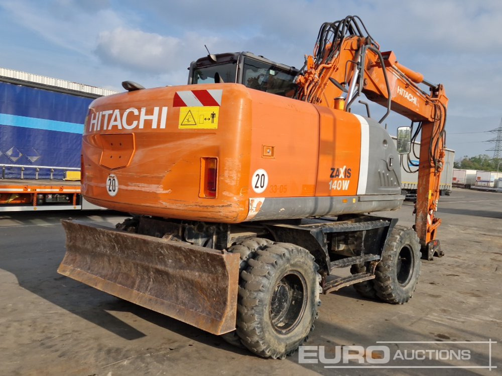 Hitachi ZX140W-3 - Excavadora de ruedas: foto 5 Hitachi ZX140W-3 - Excavadora de ruedas: foto 5