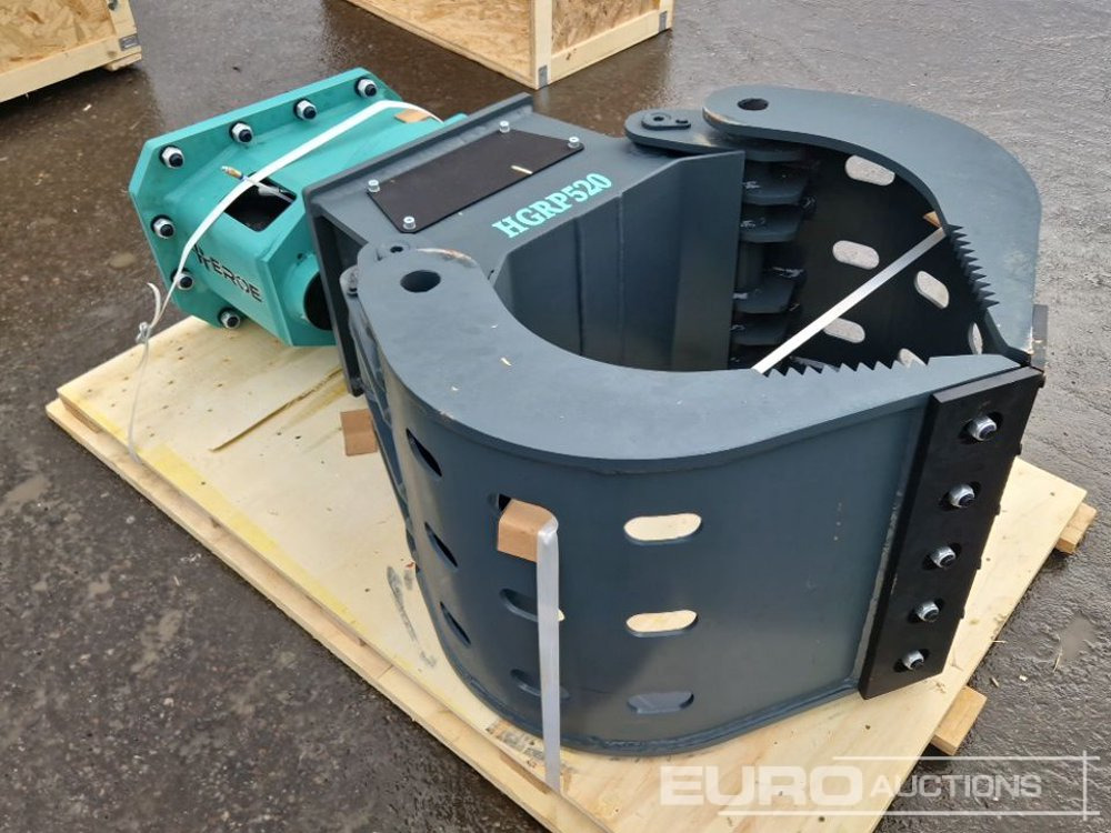 HGRP520 Hydraulic Rotating Grapple to suit 6-9 Ton Excavator - Implemento para Excavadora: foto 4 HGRP520 Hydraulic Rotating Grapple to suit 6-9 Ton Excavator - Implemento para Excavadora: foto 4