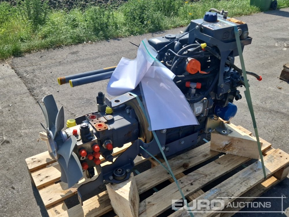 Kubota Engine to suit Hamm HD12VV - Motor: foto 1 Kubota Engine to suit Hamm HD12VV - Motor: foto 1