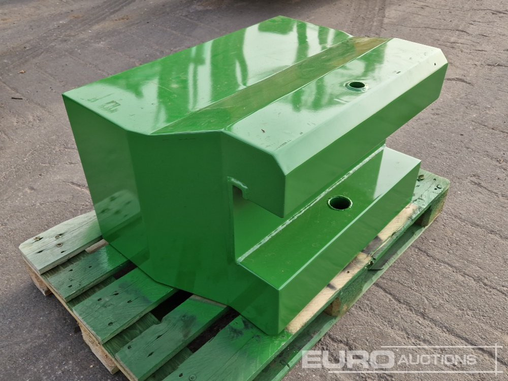 Unused 2025 John Deere 600kg Front Weights to suit John Deere Tractors, Metal Case with Towing Eye (Green) - Maquinaria agrícola: foto 4 Unused 2025 John Deere 600kg Front Weights to suit John Deere Tractors, Metal Case with Towing Eye (Green) - Maquinaria agrícola: foto 4