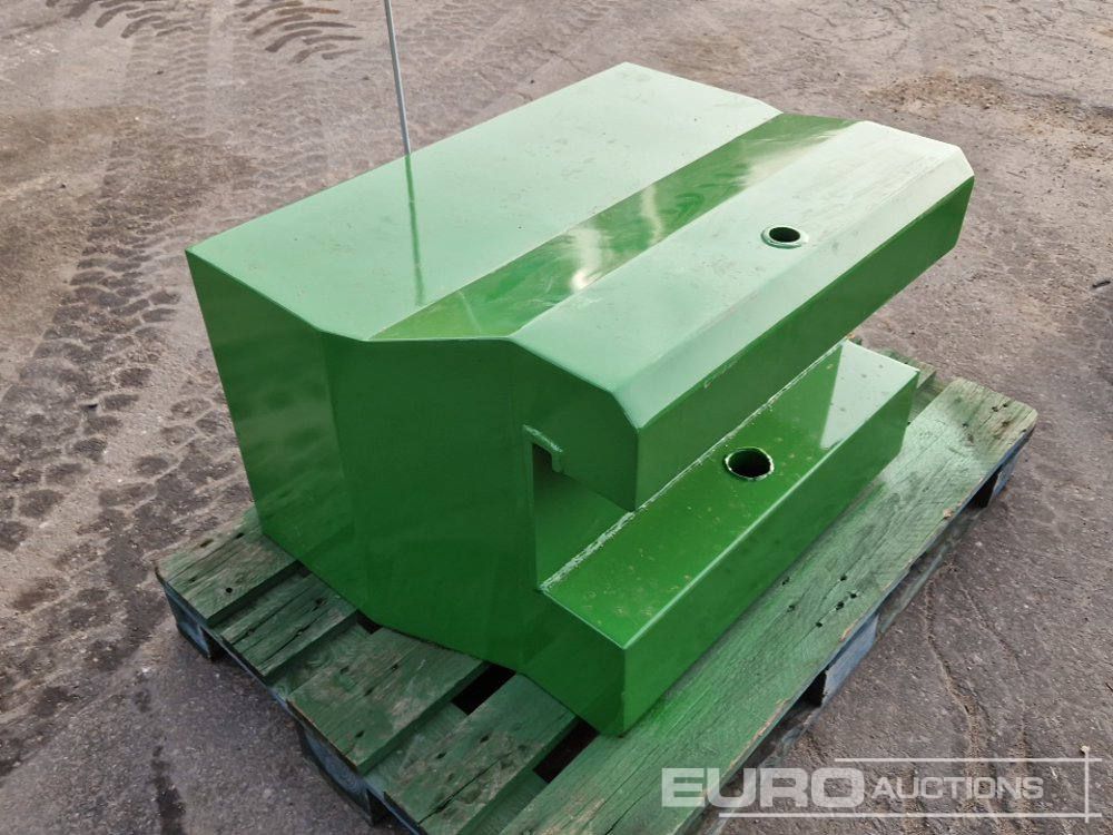 Unused 2025 John Deere 600kg Front Weights to suit John Deere Tractors, Metal Case with Towing Eye (Green) - Maquinaria agrícola: foto 4 Unused 2025 John Deere 600kg Front Weights to suit John Deere Tractors, Metal Case with Towing Eye (Green) - Maquinaria agrícola: foto 4