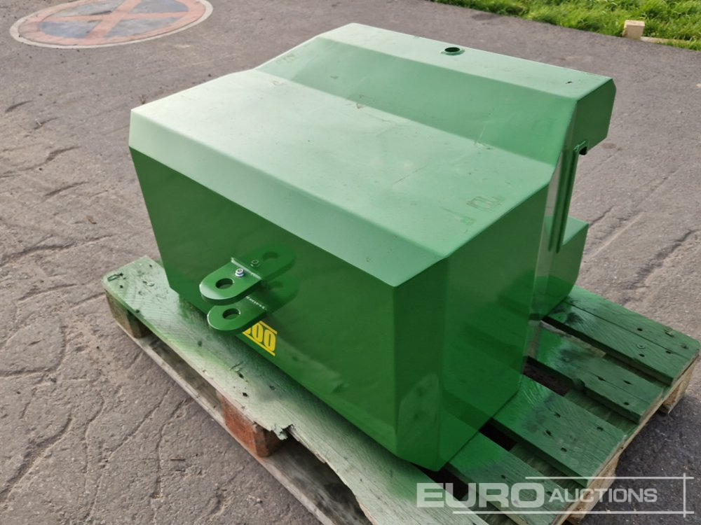 Unused 2025 John Deere 600kg Front Weights to suit John Deere Tractors, Metal Case with Towing Eye (Green) - Maquinaria agrícola: foto 3 Unused 2025 John Deere 600kg Front Weights to suit John Deere Tractors, Metal Case with Towing Eye (Green) - Maquinaria agrícola: foto 3