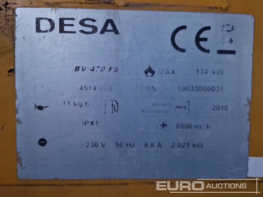 Calefactor de construcción Master BV470: foto 8