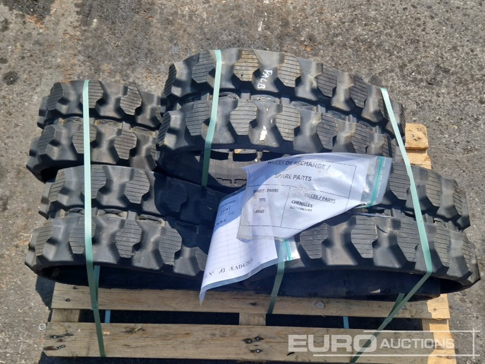 Pallet of Rubber Tracks - Oruga para Maquinaria de construcción: foto 5 Pallet of Rubber Tracks - Oruga para Maquinaria de construcción: foto 5