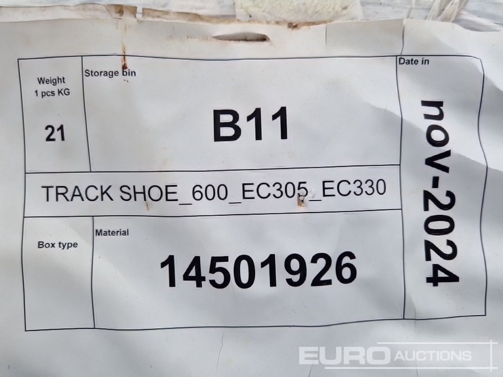 Piezas de recambio para Excavadora Track Plates to suit Volvo: foto 9