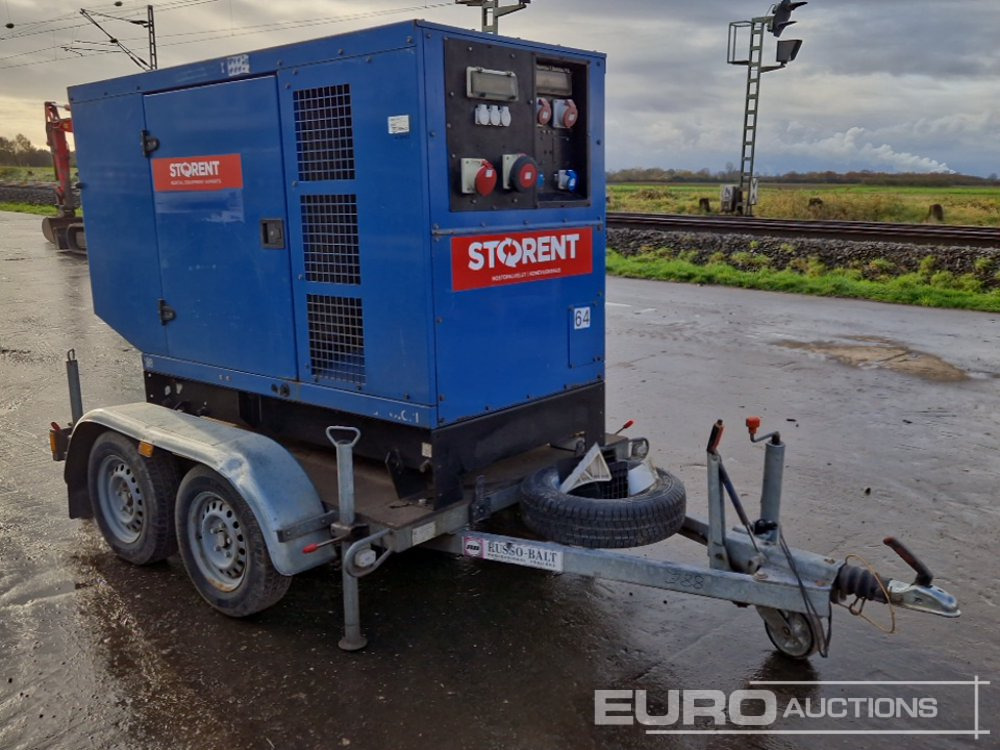 SDMO J88 80kVA Twin Axle Generator - Generador industriale: foto 4 SDMO J88 80kVA Twin Axle Generator - Generador industriale: foto 4