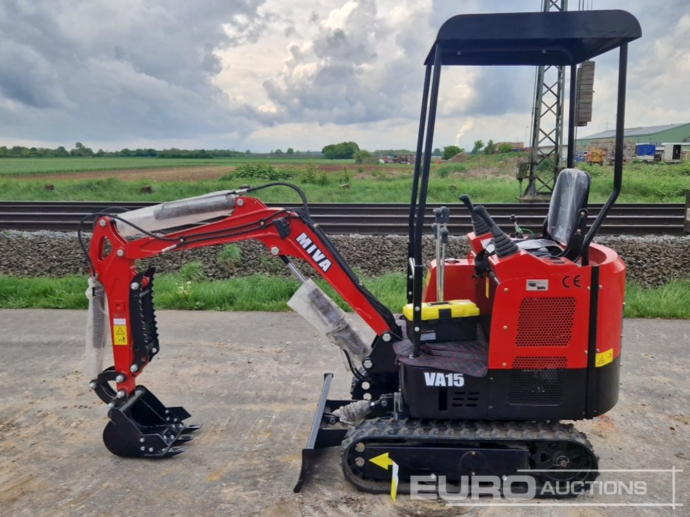 Unused 2025 Miva VA15 - Miniexcavadora: foto 2 Unused 2025 Miva VA15 - Miniexcavadora: foto 2