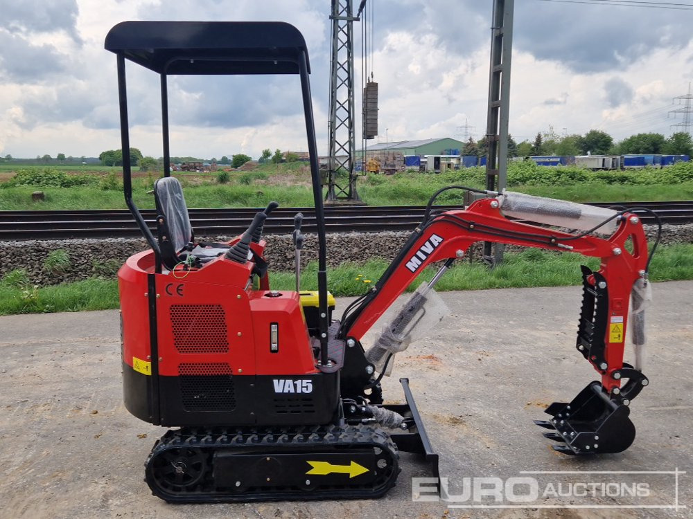 Unused 2025 Miva VA15 - Miniexcavadora: foto 5 Unused 2025 Miva VA15 - Miniexcavadora: foto 5
