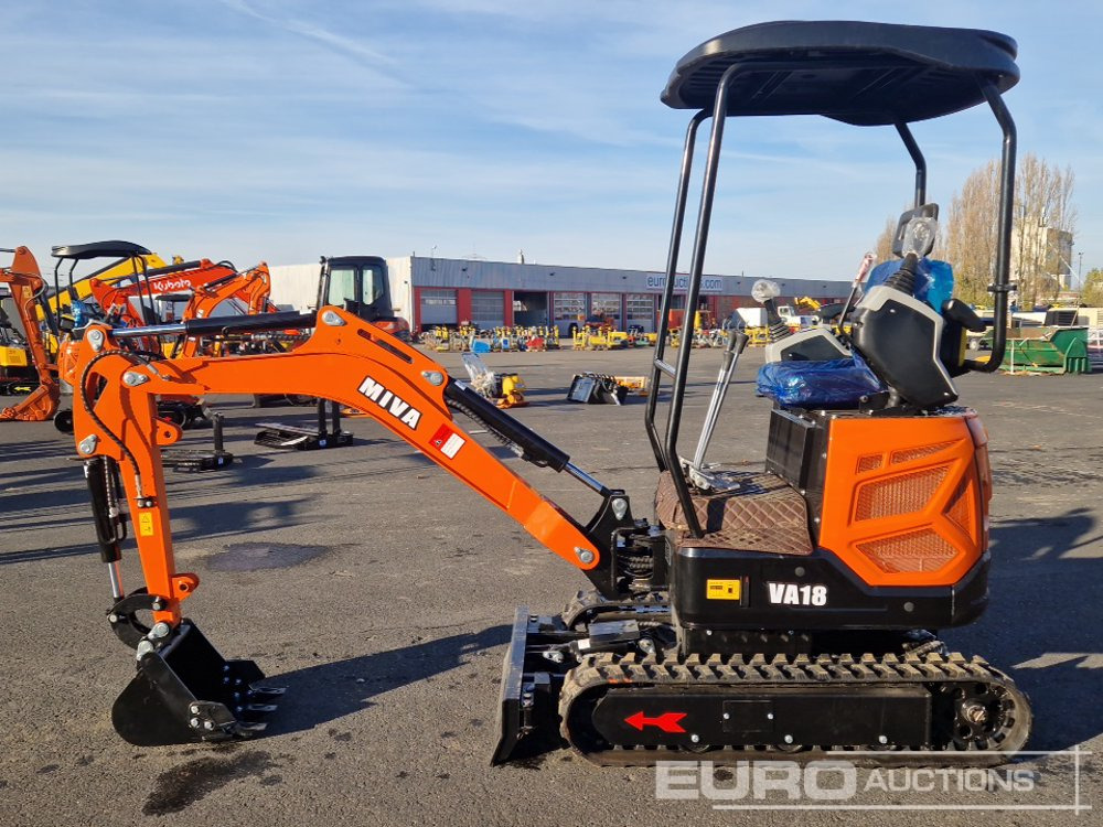 Unused 2025 Miva VA18FL - Miniexcavadora: foto 2 Unused 2025 Miva VA18FL - Miniexcavadora: foto 2
