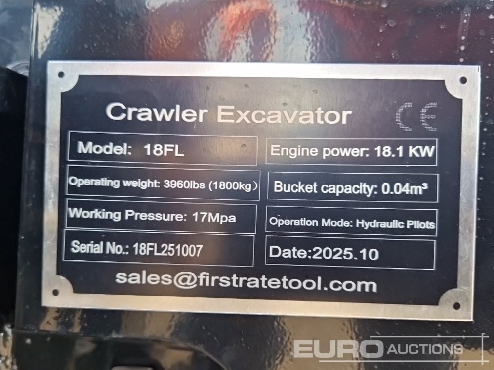 Miniexcavadora Unused 2025 Miva VA18FL: foto 26 Miniexcavadora Unused 2025 Miva VA18FL: foto 26